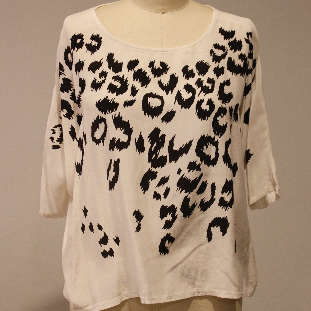Fifteen-Twenty Animal Print Shirt
